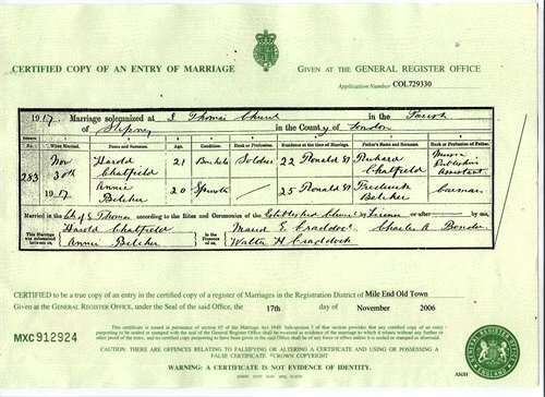 Marriage CHATFIELD Harold 1896-1958 certificate.jpg